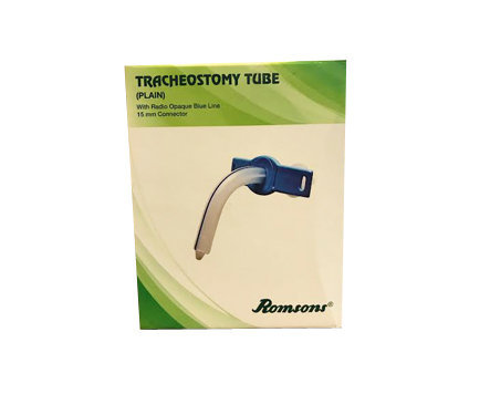 Romsons Tracheostomy Tube Plain